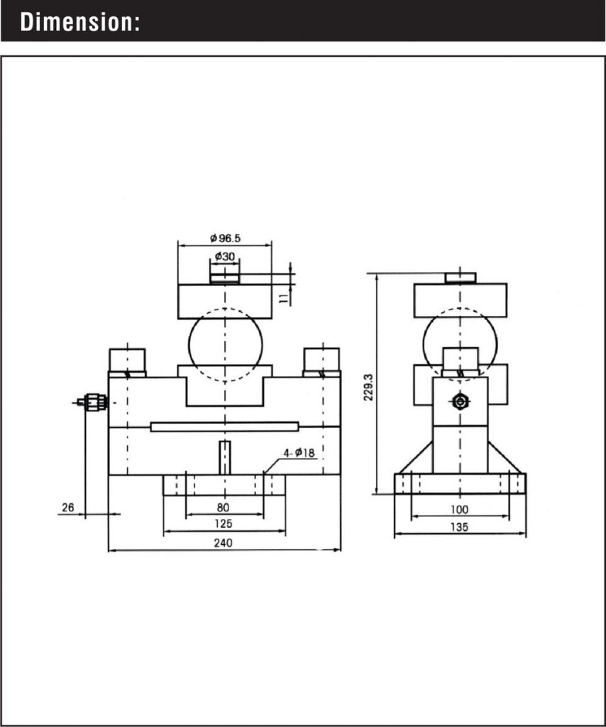 MFG SERIES - TOOL STEEL BRIDGE LOAD CELLS - MASSTECH WEIGHING ...
