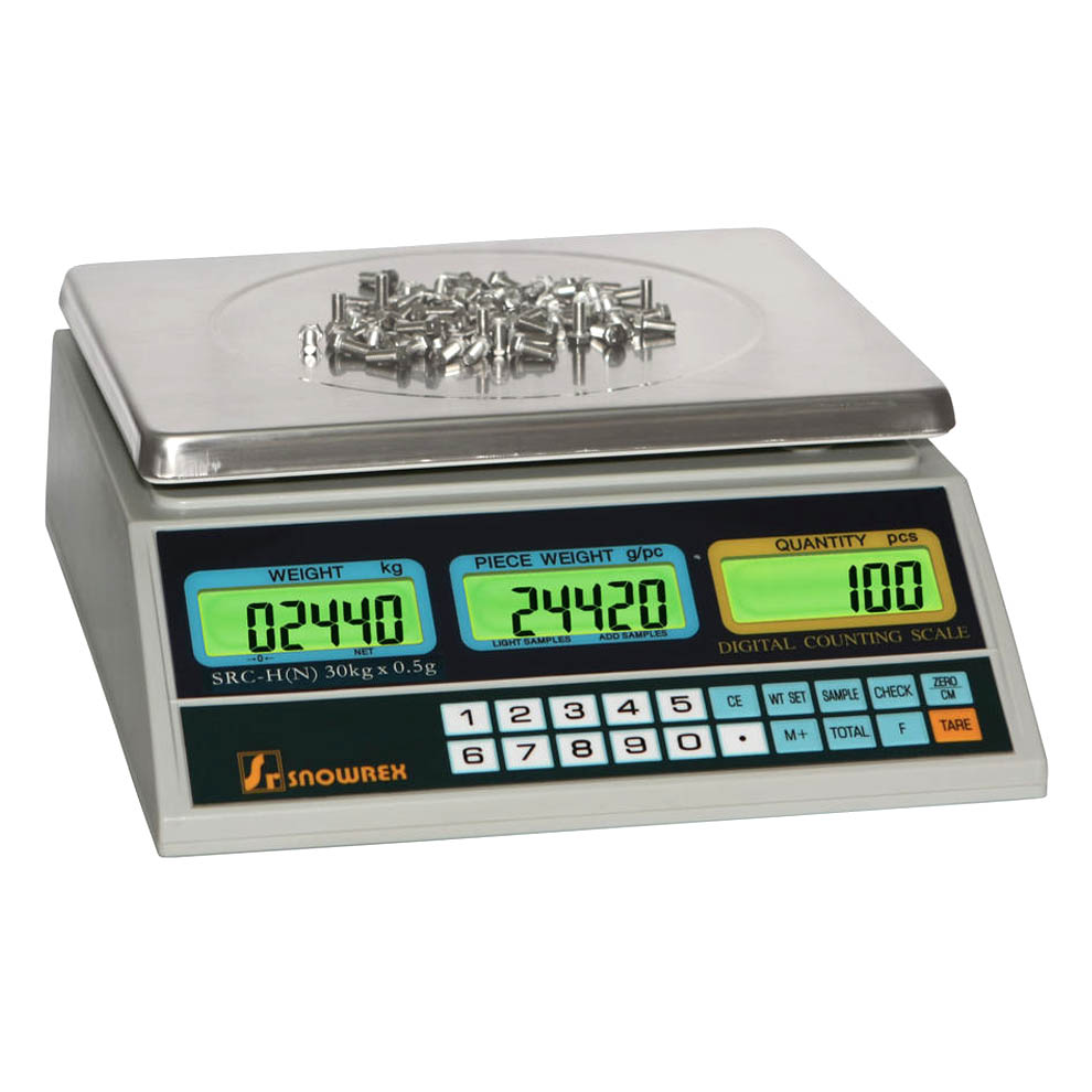 Counting scale - ACCUREX DSK - Gram Group - kg / lb / external